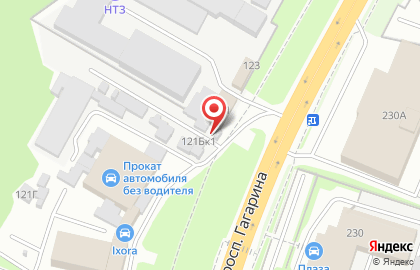 База стройматериалов Эконом на проспекте Гагарина на карте