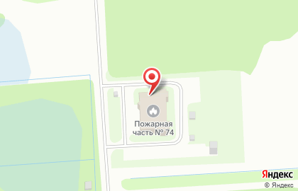 1 пожарно-спасательный отряд ФПС ГПС главное управление МЧС России по Нижегородской области Пожарная часть №74 на карте