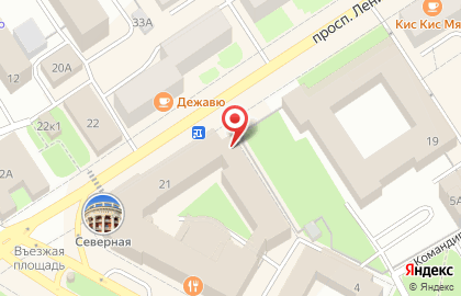 СберБанк на проспекте Ленина, 21 на карте