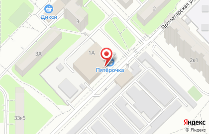 Дистрибьюторский центр Amway на улице Терешковой на карте