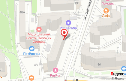 Сервисный центр Северный мост на улице Владимира Невского на карте