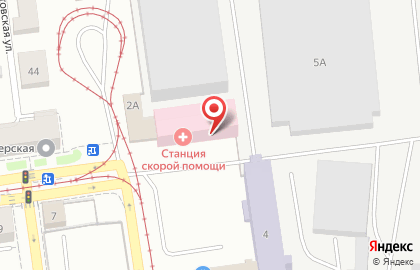 Скорая медицинская помощь в Челябинске на карте