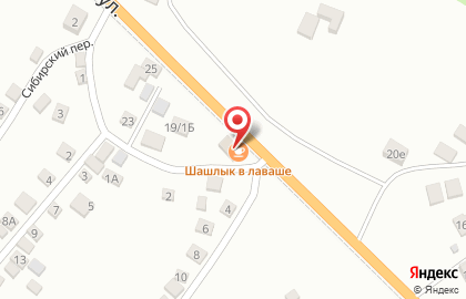 Магазин шашлыка в лаваше на карте