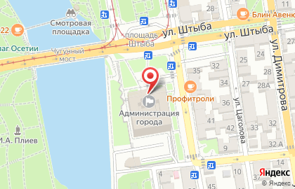 Владикавказ-ТВ на карте