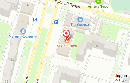 Оператор сотовой связи Tele2 на проспекте Ленина на карте