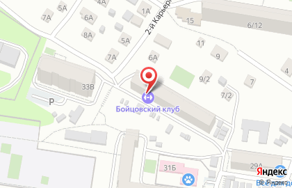 Продовольственный магазин на Огородной улице на карте