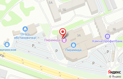 Офис продаж и обслуживания Билайн в Петропавловске-Камчатском на карте