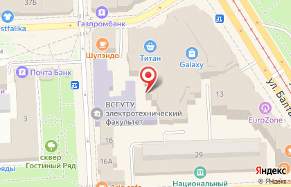 Парикмахерская Виктория в Советском районе на карте