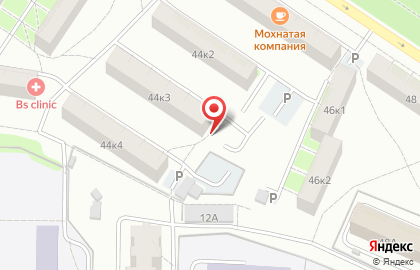Автостоянка на Посадской, 44/3а на карте