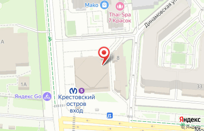 Банкомат Банк Санкт-Петербург на Морском проспекте, 45 лит а на карте