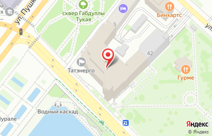 Парковка на метро Площадь Тукая на карте