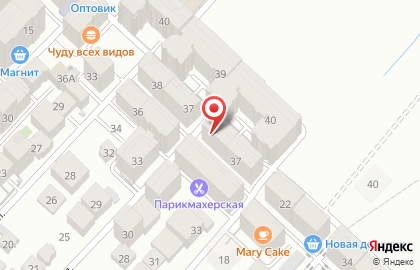 Супермаркет Народный в Кировском районе на карте