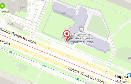 Колледж туризма и гостиничного сервиса в Санкт-Петербурге на карте