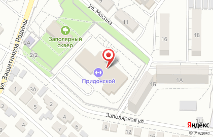 Спортивный комплекс "Придонской" на карте