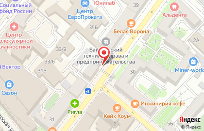 Восточно-Сибирский институт МВД РФ на улице Карла Маркса на карте