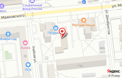 Компания Арго на улице Маяковского на карте