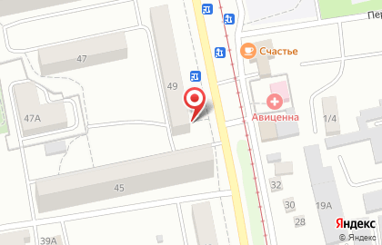 Парикмахерская Белла в Барнауле на карте