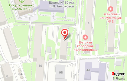 Автомастерская на Донецкой улице на карте