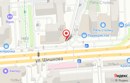 Банкомат UniCredit в Центральном районе на карте