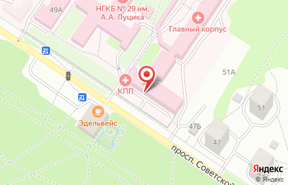 Данко в Новокузнецке на карте