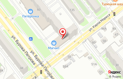 Сервисный центр Сервис+ на улице Бурова-Петрова на карте