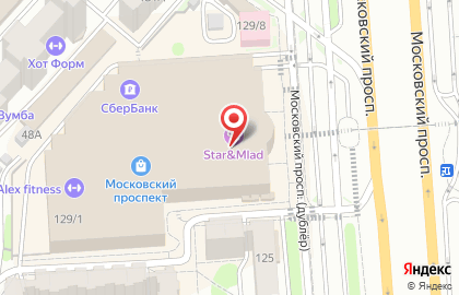 Магазин Asia Skin на проспекте Московский на карте