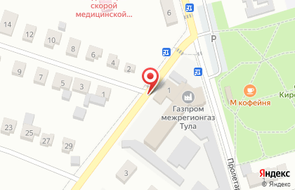 Банкомат Россия в Киреевске на карте