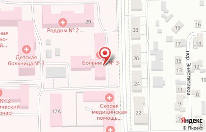 Поликлиника Городская больница №3 на улице Энергетиков на карте