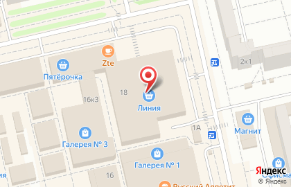 Салон связи Билайн в Железногорске на карте