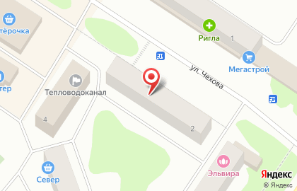 Микрокредитная компания Касса взаимопомощи на улице Чехова на карте