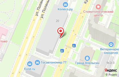 Ав-то Москва на Бульваре Дмитрия Донского на карте