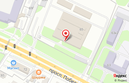 Городской электрический транспорт в Октябрьском районе на карте