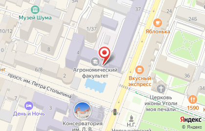 Аграрное образование и наука, общественная ассоциация на карте
