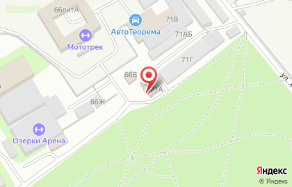 Мотошкола А в Санкт-Петербурге на карте