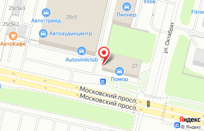 Магазин рыболовных и туристических принадлежностей Рыбацкое подворье на Московском проспекте на карте