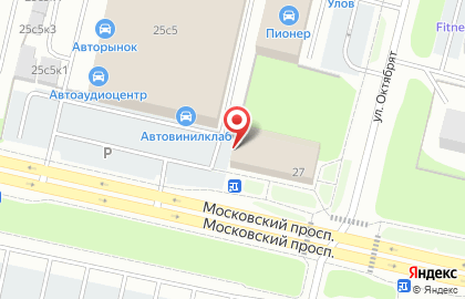 ТЦ Азимут на Московском проспекте на карте