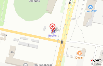 Шиномонтажная мастерская в Кизилюрте на карте