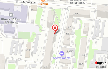 Страховая компания Ингосстрах-М в Центральном районе на карте