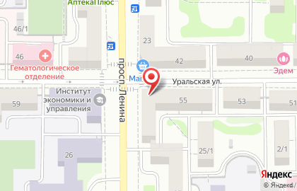 Компания по изготовлению рулонных штор и жалюзи на заказ Жалюзи Мастер на проспекте Ленина на карте