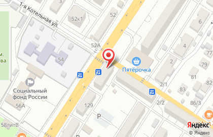 Салон официальный партнер МегаФон, МТС, Билайн на улице Адмирала Нахимова на карте