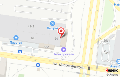 Центр строительства на карте