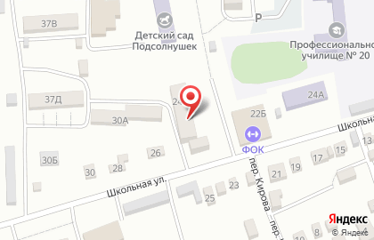 Школа искусств №17 на Школьной улице на карте