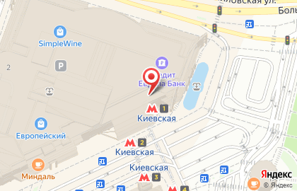 Академия на Киевской на карте