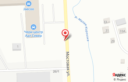 АЗС Газпромнефть-Кузбасс на Мостовой улице на карте