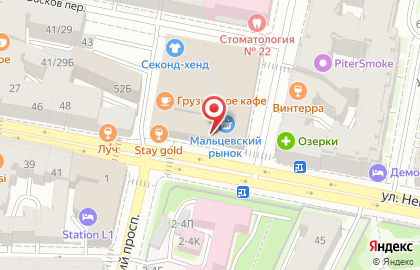 Петербургская Хлебная Мануфактура на карте