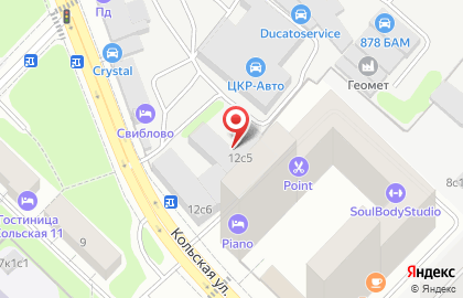 Автосервис по ремонту АКПП Бибика-Ремонт в Бабушкинском районе на карте