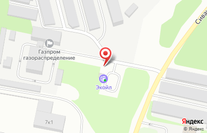 Заправочная станция Экойл на Сивашской улице на карте