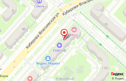 Мебельный салон Гарнитур на Каберова-Власьевской улице на карте