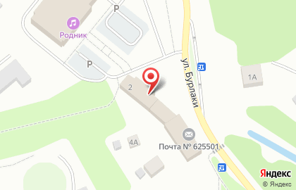 Почтовое отделение, пос. Московский на карте
