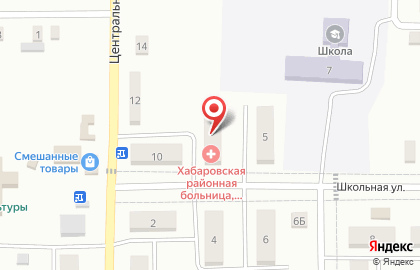 Средняя общеобразовательная школа с. Дружба на карте